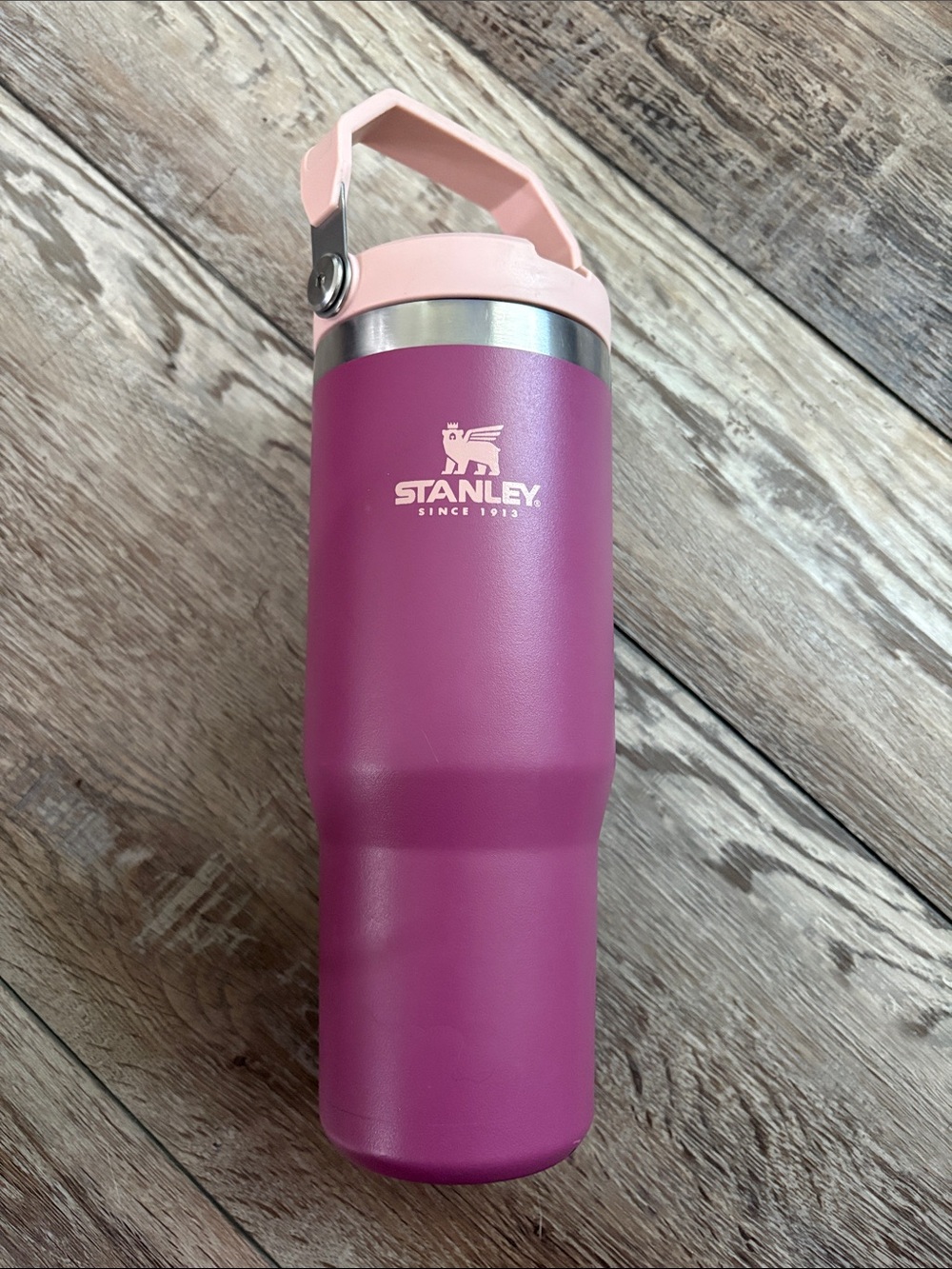 Stanley Two-Tone Pink Insulated Travel Tumbler